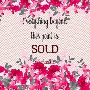 ✨🛍✨ SOLD ✨🛍✨